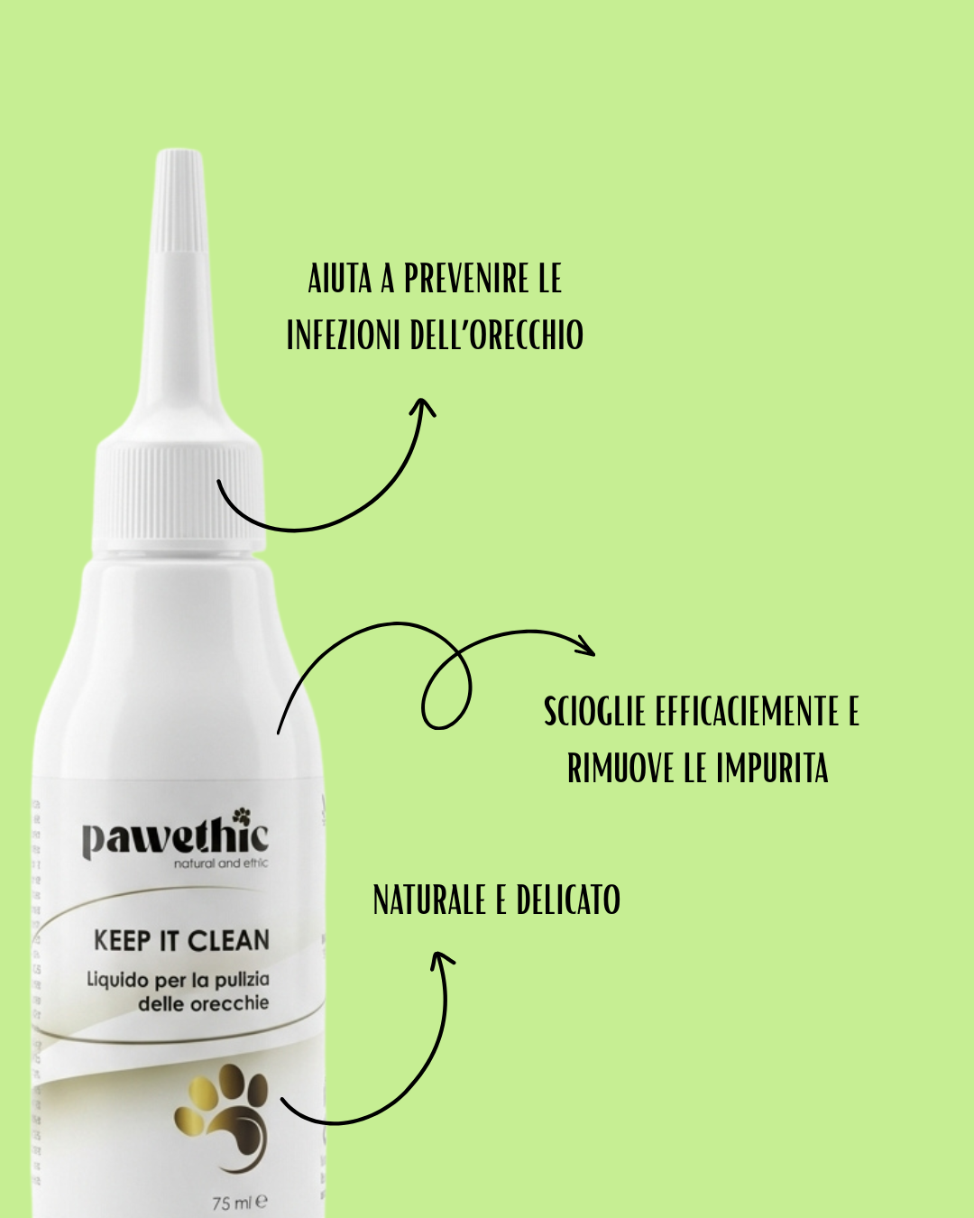 Keep it Clean - liquido per la pulizia delle orecchie