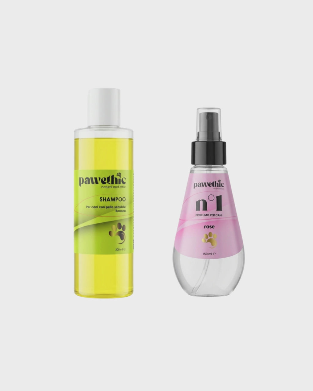 kit shampoo e profumo
